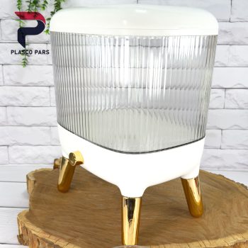 جا برنجی 10 کیلویی کریستال پایه دار - Image 8