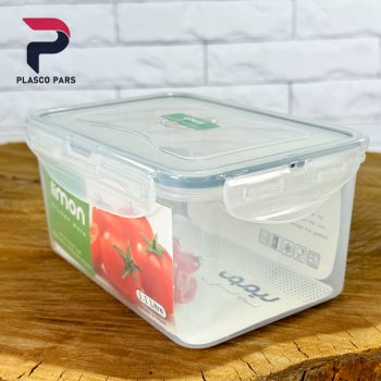ظرف فریزری مستطیل 1.1 لیمون - Image 3