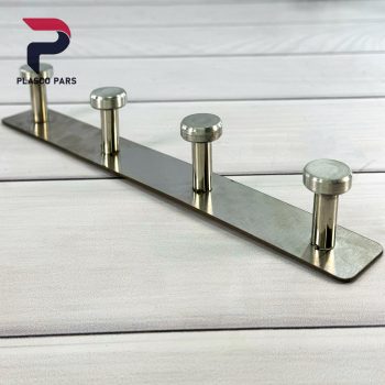 دیوارکوب استیل 4 شاخ B184