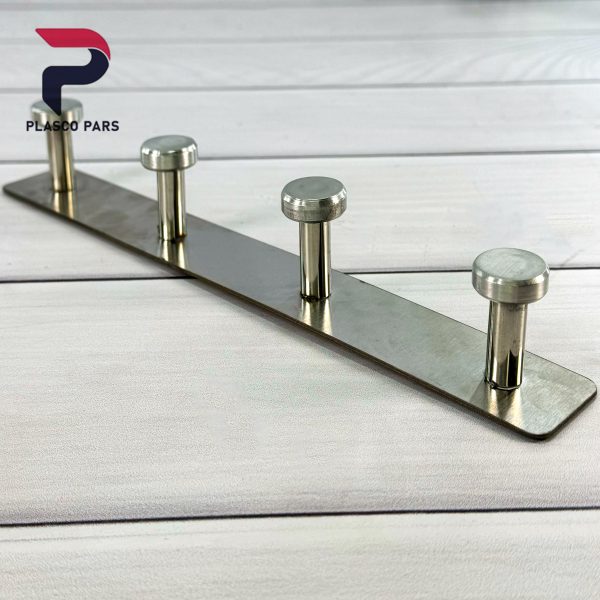 دیوارکوب استیل 4 شاخ B184