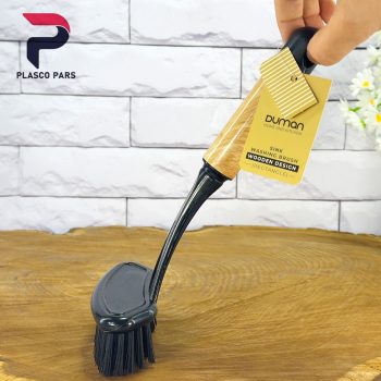 برس سینک تخت دسته چوبی دومان - Image 2