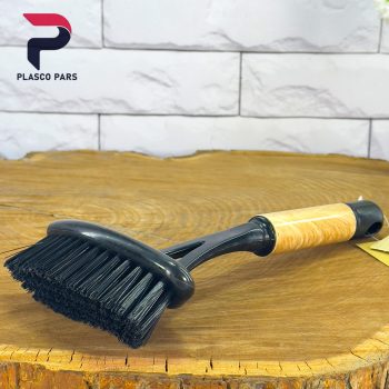 برس سینک تخت دسته چوبی دومان - Image 6