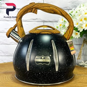 کتری استیل سوتی چوبی 3 لیتر - Image 4