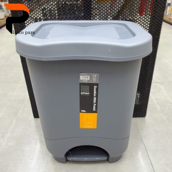 سطل پدالی 35 لیتری لیمون