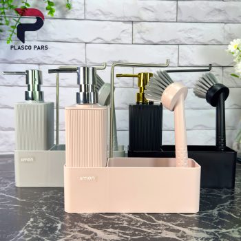 ست جامایع چهارگوش شیاردار لیمون - Image 3