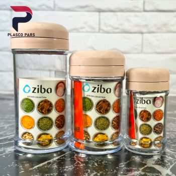 نمکپاش سه کاره کریستال زیبا - Image 3