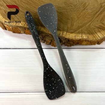 قاشق بلند سیلیکونی طرح گرانیت 54