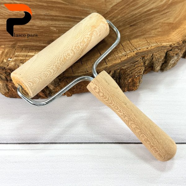 وردنه غلتکی 15 سانت چوبی