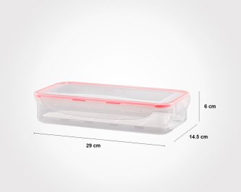 ظرف فریزری مستطیل 1.8 لیتری  لیمون - Image 7