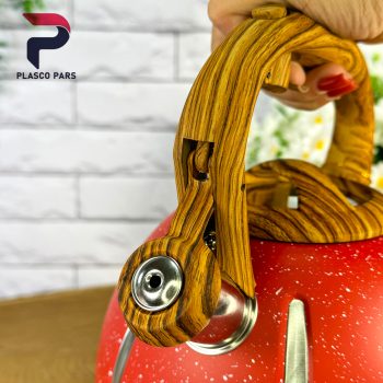 کتری استیل سوتی چوبی 3 لیتر - Image 7