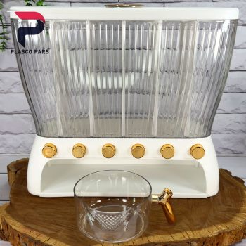 جا حبوبات 6 خانه فشاری - Image 6