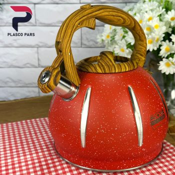 کتری استیل سوتی چوبی 3 لیتر - Image 13