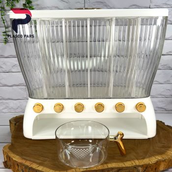 جا حبوبات 6 خانه فشاری - Image 2