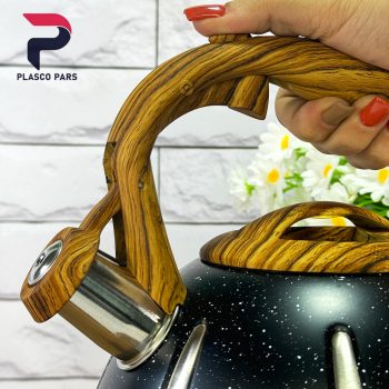 کتری استیل سوتی چوبی 3 لیتر - Image 10