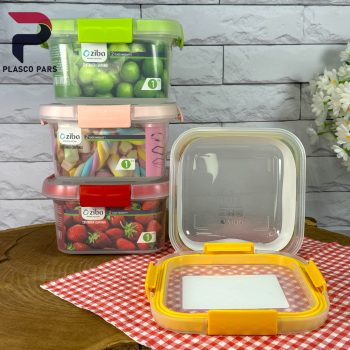 ظرف فریزری گاپانا 1 لیتری مربع زیبا - Image 2