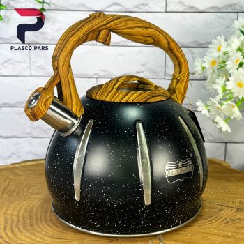 کتری استیل سوتی چوبی 3 لیتر - Image 8
