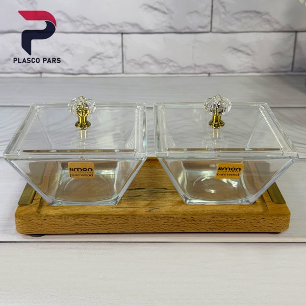 اردو خوری 2 خانه مربع کف چوبی لیمون