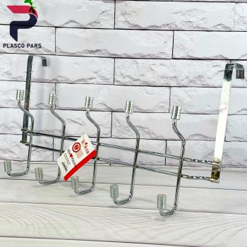 پشت دری آبشار 10 شاخه کروم کاراتک - Image 2