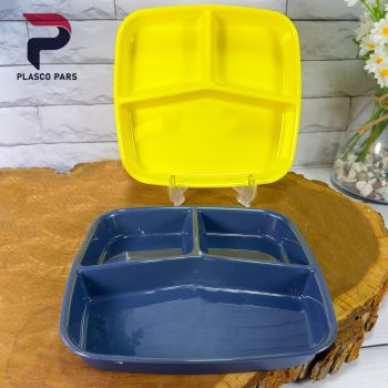 بشقاب 3 خانه لیمون