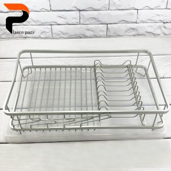 جاظرفی آلومینیوم 1 طبقه نقره ای A110