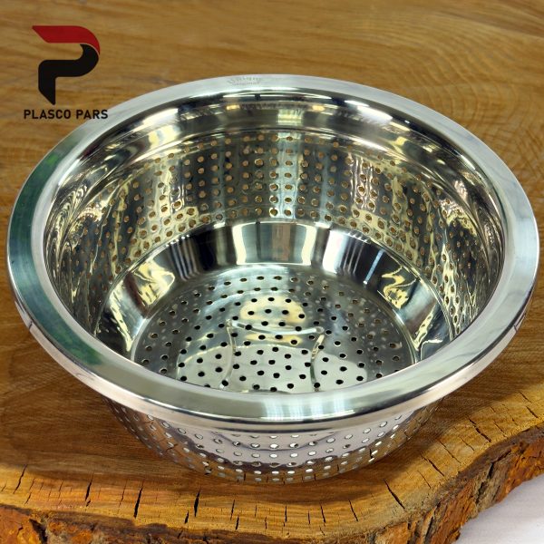 آبکش استیل سایز 20 گرد