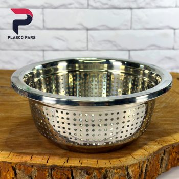 آبکش استیل سایز 20 گرد - Image 2