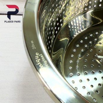 آبکش استیل سایز 20 گرد - Image 3