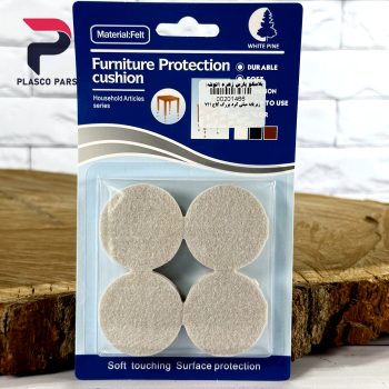 زیر پایه مبلی گرد بزرگ کاج 711