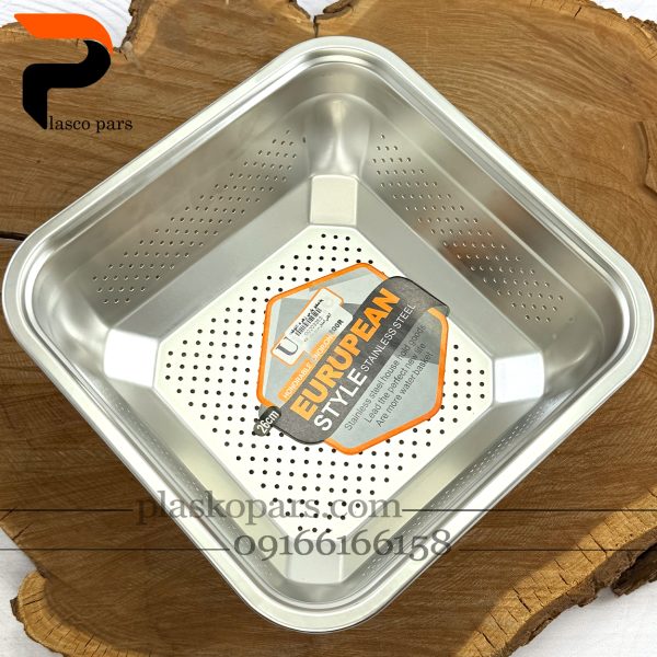 آبکش استیل مربع سایز 32