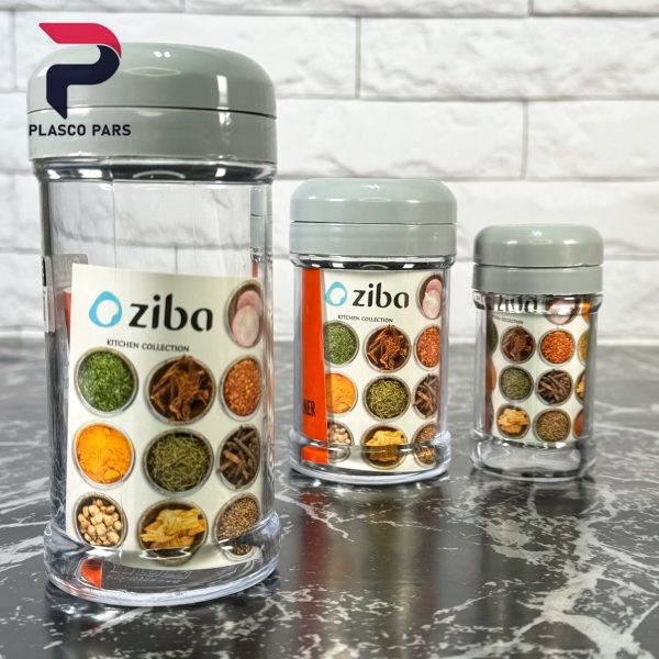 نمکپاش سه کاره کریستال زیبا