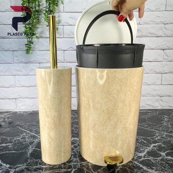 ست سرویس بهداشتی طرح سنگ لیمون - Image 9