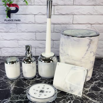 ست سرویس بهداشتی 2جداره ماربل رمانتیک لیمون - Image 2