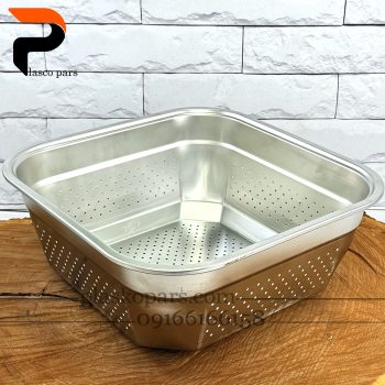 آبکش استیل مربع سایز 32 - Image 4