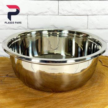 لگن استیل سایز 32 گرد - Image 4