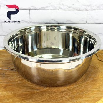 لگن استیل سایز 32 گرد - Image 5