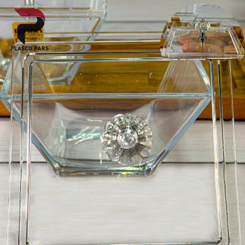 اردو خوری 2 خانه مربع کف چوبی لیمون - Image 3