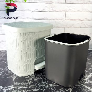 سطل و فرچه 4 گوش بامبو کوچک لیمون - Image 4