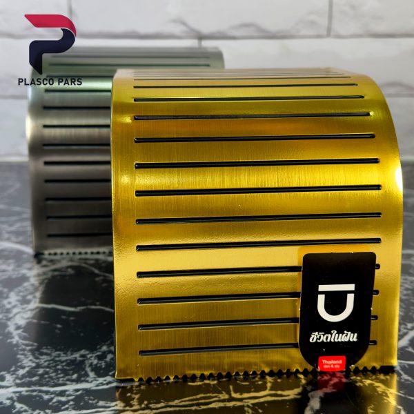 جادستمال توالت  طلایی تایلندی بازن