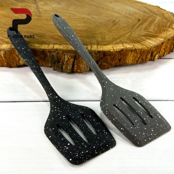 کفگیر سیلیکونی شیار دار طرح گرانیت WS55 - Image 2