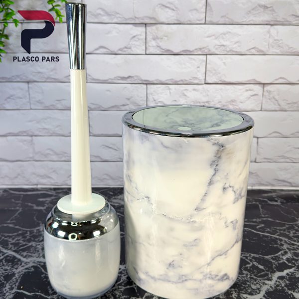 سطل و فرچه 2 جداره رمانتیک ماربل لیمون