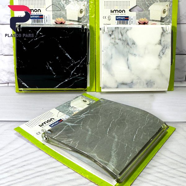 جا دستمال توالت ماربل لیمون