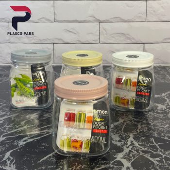 بانکه پت چهارگوش 500 میلی لیتر لیمون - Image 3