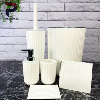 ست سرویس بهداشتی بادبزنی  گرد زبرا همارا