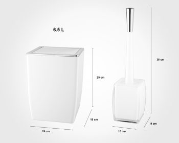 ست  سرویس بهداشتی 2 جداره کلاسیک لیمون - Image 10