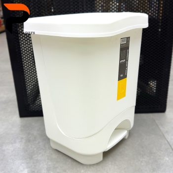 سطل پدالی 4گوش بزرگ 18 لیتر لیمون - Image 7