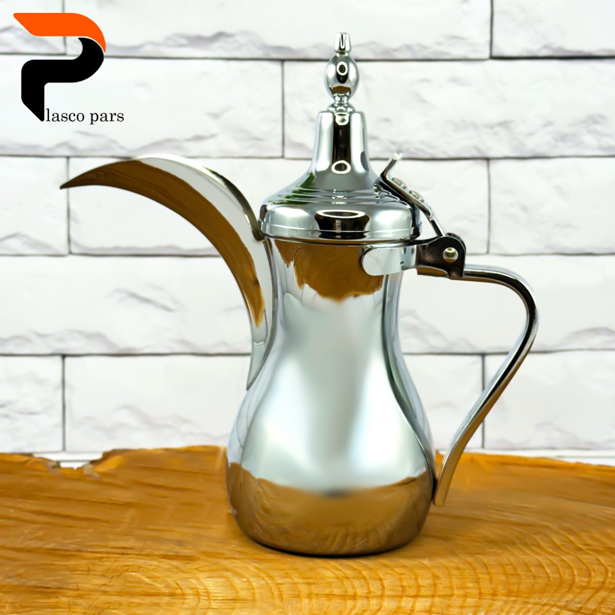 دله قهوه نقره ای سایز 18 (530 میل) - Image 1