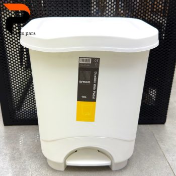 سطل پدالی 35 لیتری لیمون - Image 6