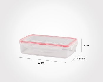 ظرف فریزری مستطیل  800 لیمون - Image 5