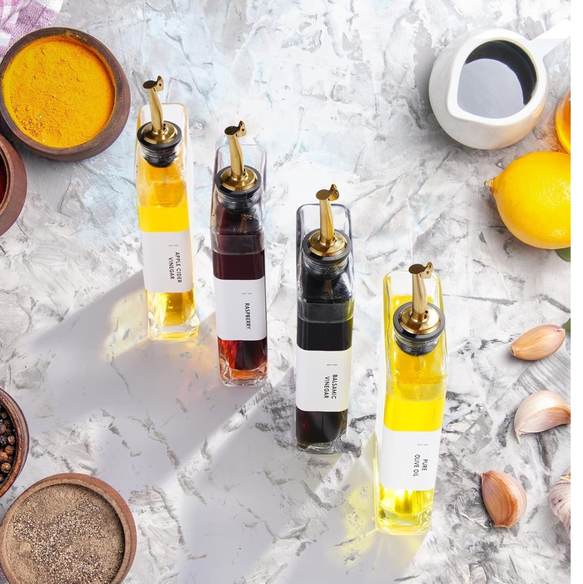روغن ریز کتابی شیشه ای سرریز - Image 8