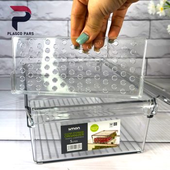 نظم دهنده5 لیتری نشکن مقسم دربدار لیمون - Image 3